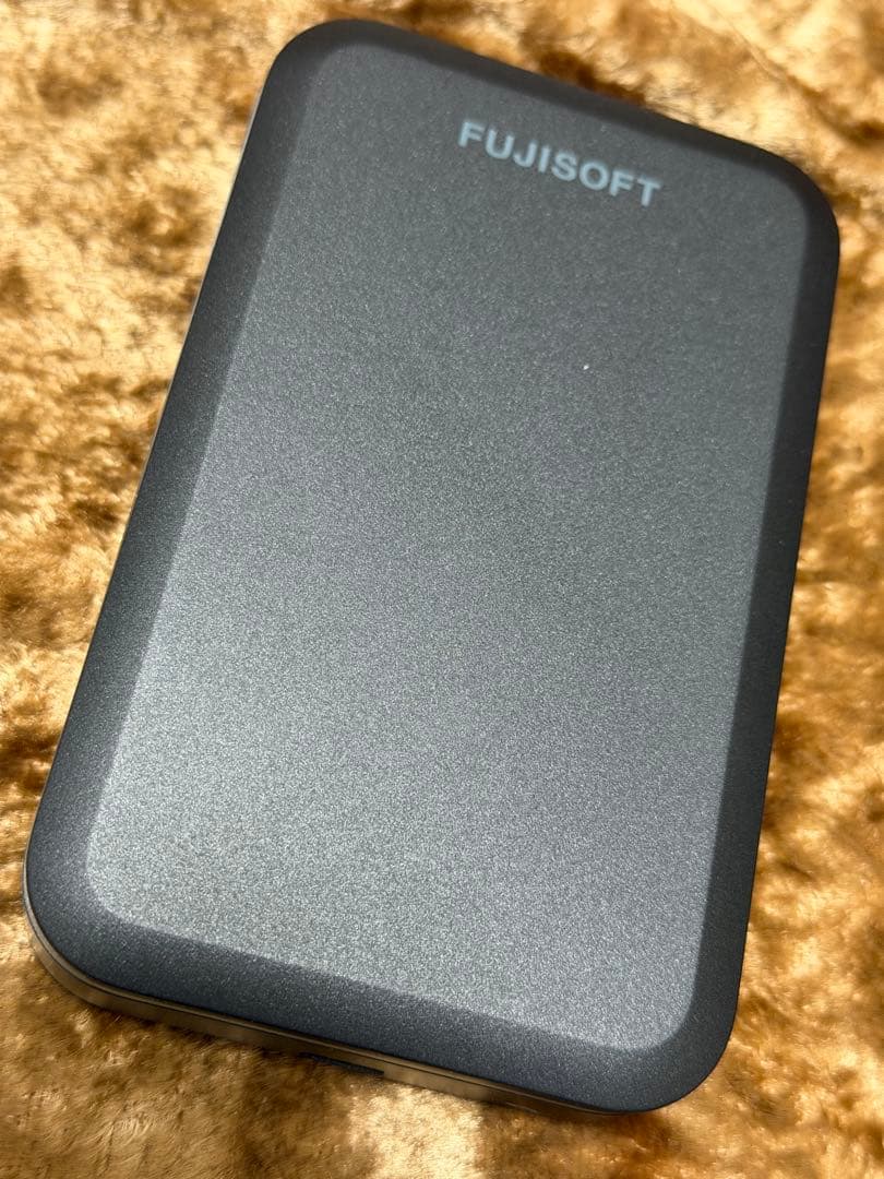 FUJISOFT FS050W 5Gモバイルルーター 専用USBカバー フィルム