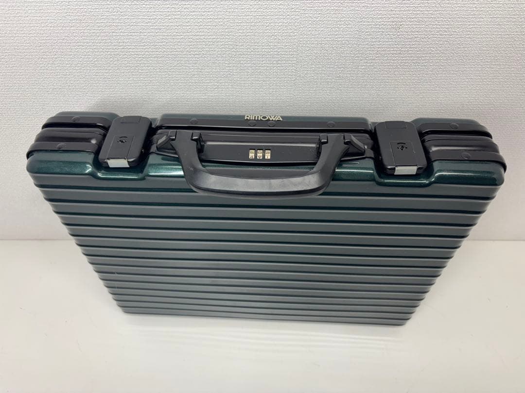 RIMOWA リモワ アタッシュケース バッグ　ポリカーボネート グリーン