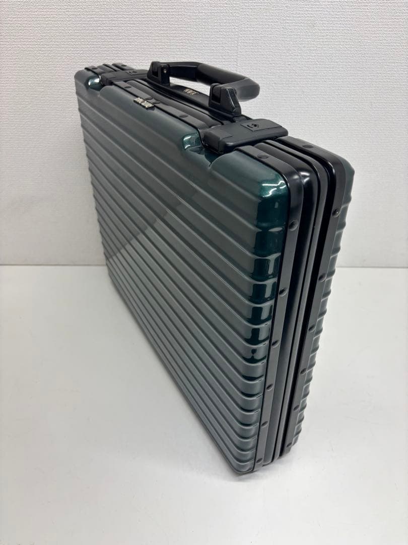 RIMOWA リモワ アタッシュケース バッグ　ポリカーボネート グリーン