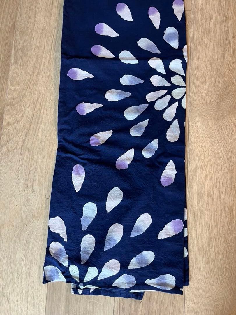 【tsumorichisato】ツモリチサト ネイビー 花火柄 浴衣・帯セット