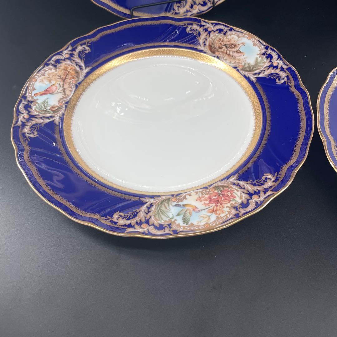 ノリタケ フォックスボロ 27cmディナープレート4枚セット NORITAKE