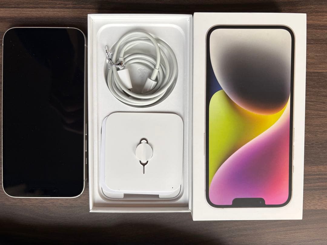 Apple iphone14 128gb ホワイト 89% SIMフリー