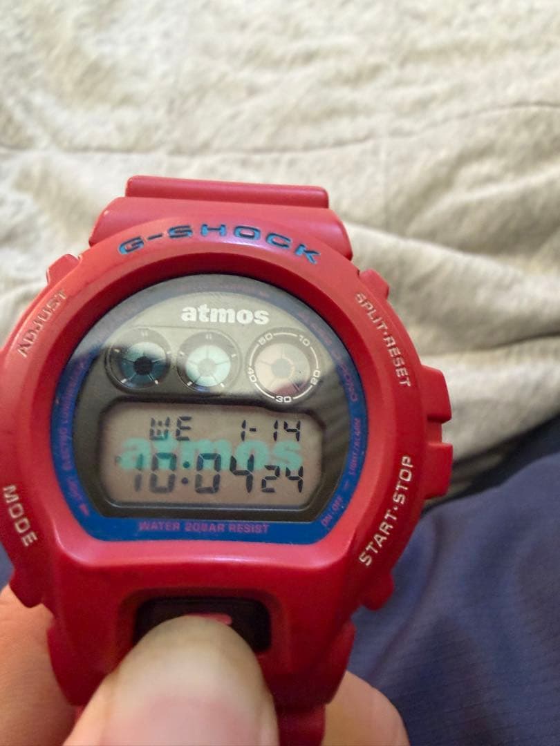 G-SHOCK atmos DW-6900FS レッド