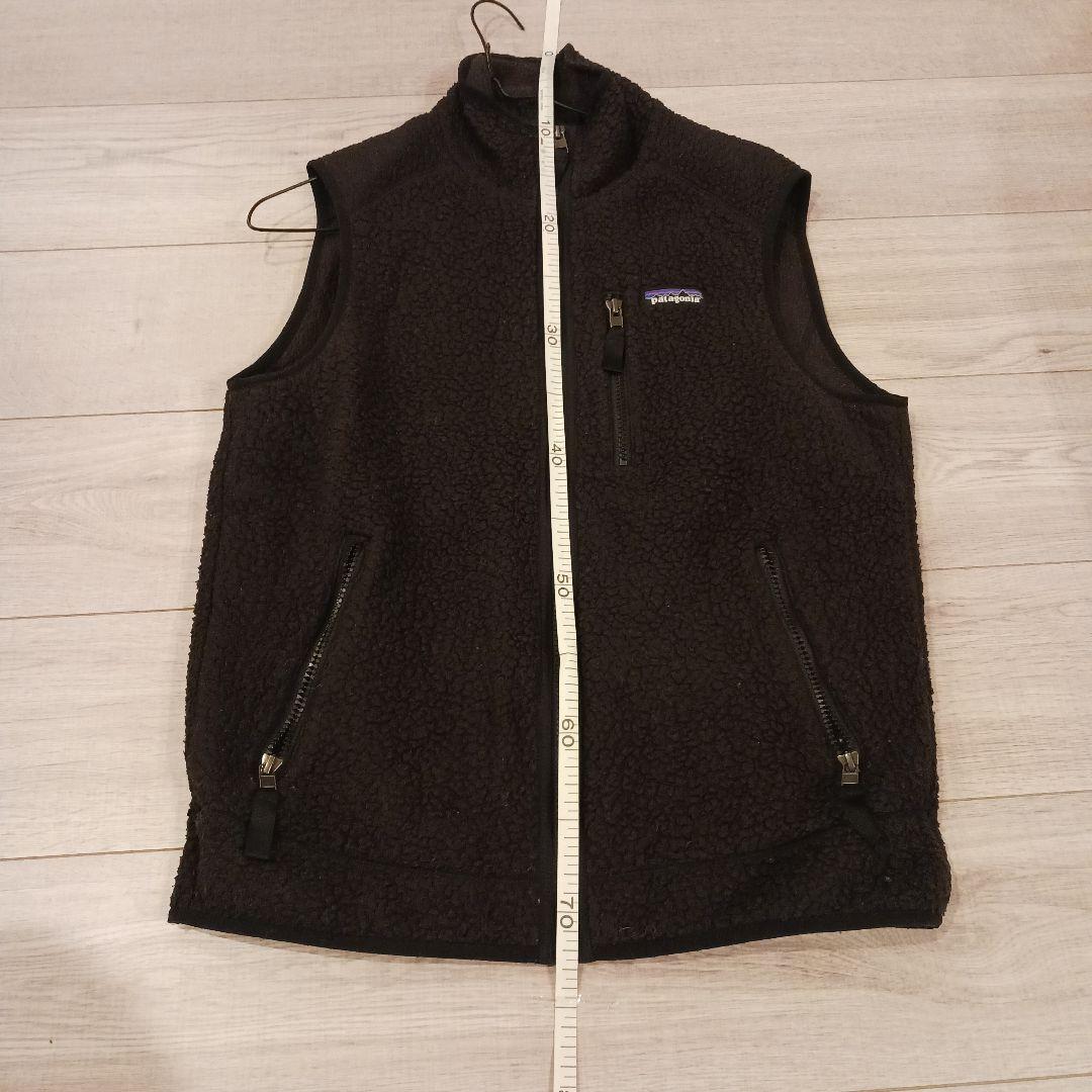 Patagonia レトロ パイル ベスト ブラック S