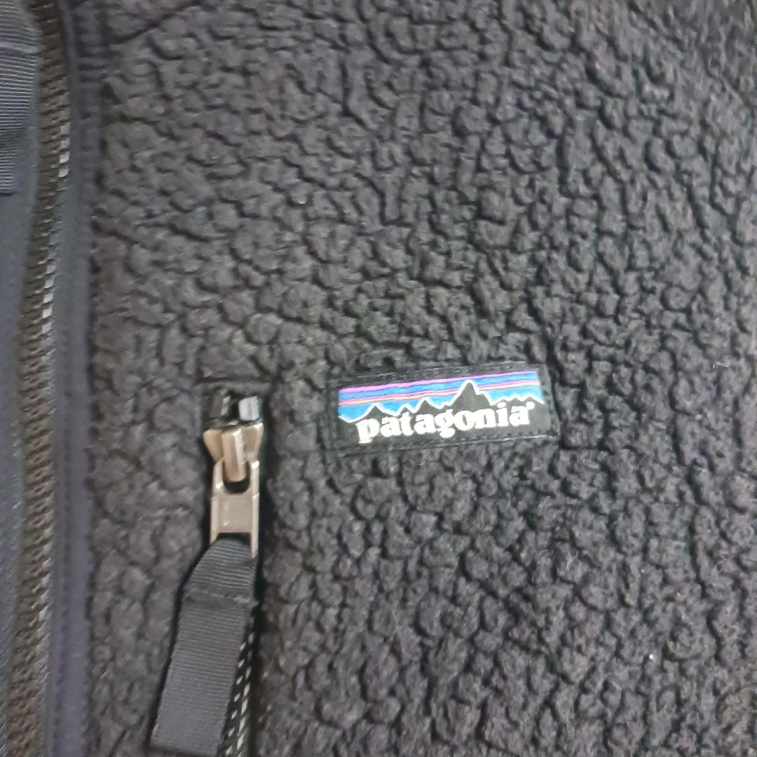 Patagonia レトロ パイル ベスト ブラック S