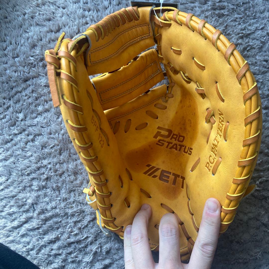 ZETT Pro Status 硬式グローブ 右投げ用 　ファーストミット　新品