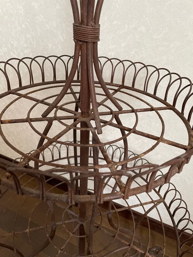 アイアン4段シェルフ