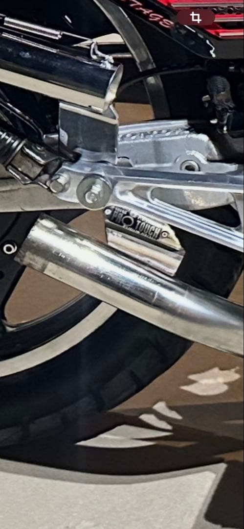 CBX400 プロタッチ　ステンレス　42.7π マフラー