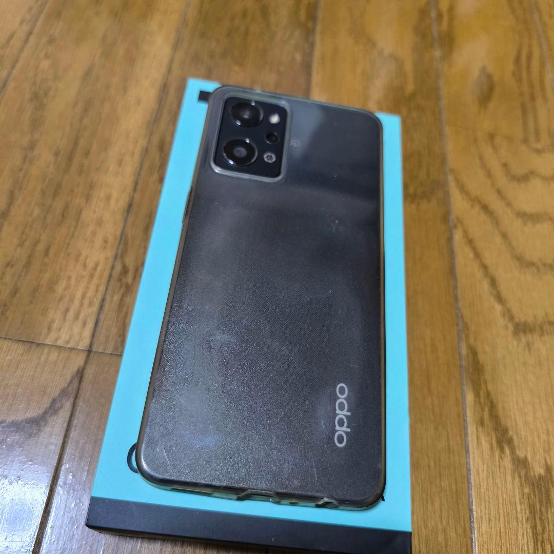 【本日限定価格】OPPO オッポ Reno7 A ブラック 本体 箱付き スマホ