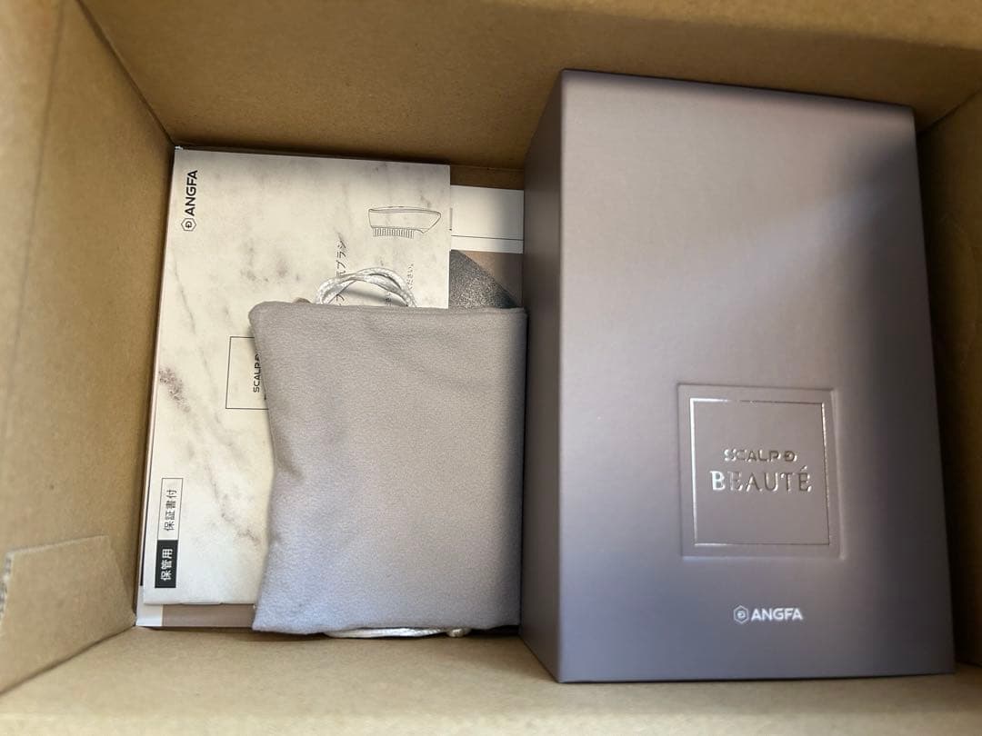 【美品】アンファー スカルプD ボーテ スカルプ電気ブラシ