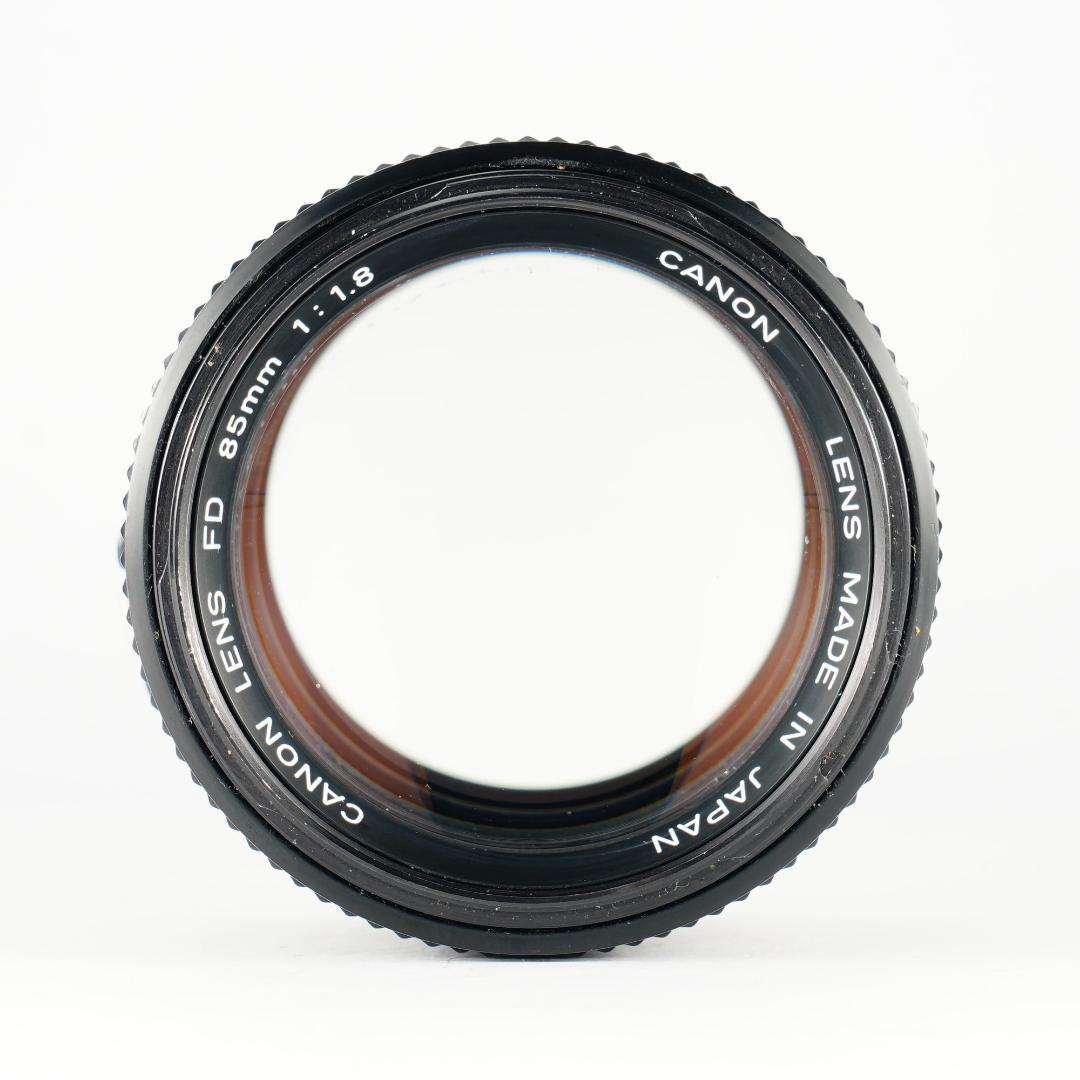 【整備＆テスト済】Canon New FD 85mm F1.8 520 109