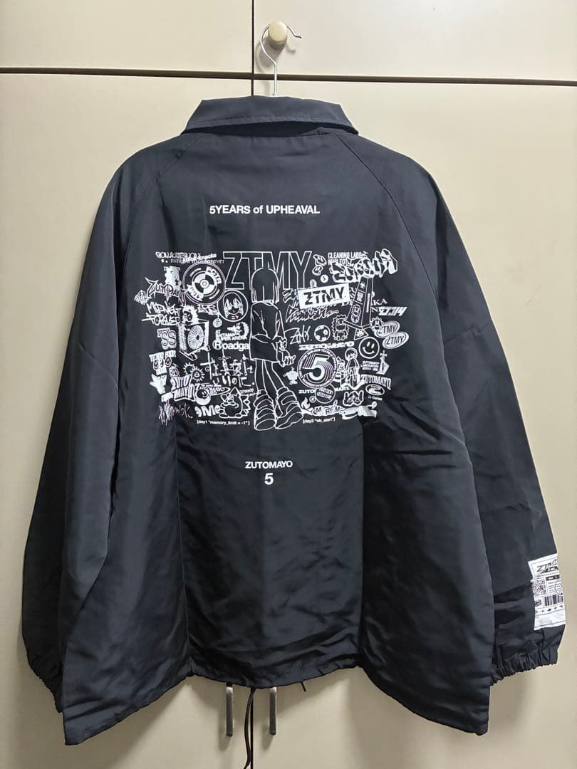 ZTMY 5th COACH JACKET ブラック