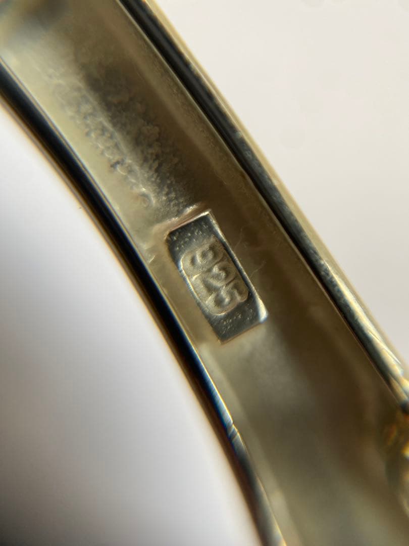 美品　ティファニー　リボン　モチーフ　ノット　ブローチ　シルバー　925