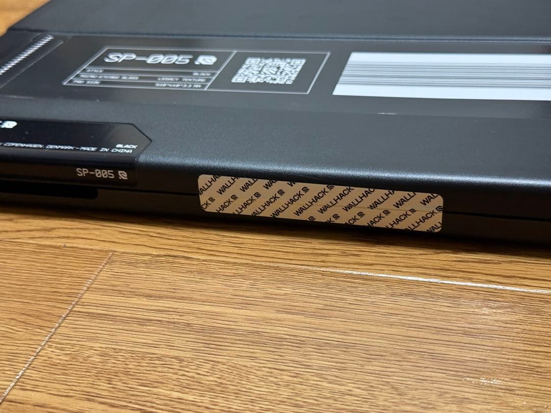 WALLHACK ガラスマウスパッド SP-005 ブラック