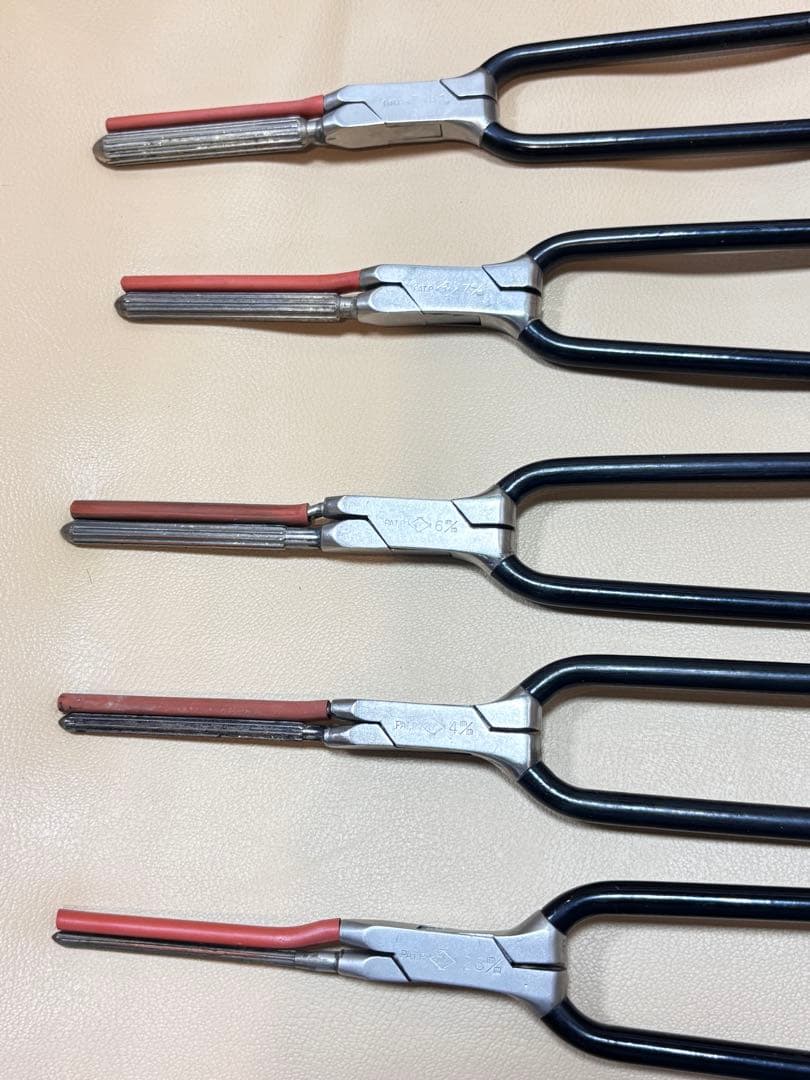 絶版ニチリ　シルバーアイロン　8,7,6,4,2.8ミリ　トランス、コード