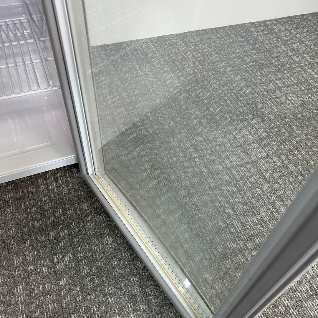 84業務用 冷蔵ショーケース オフィスコンビニ XW-105 左右開き 小型