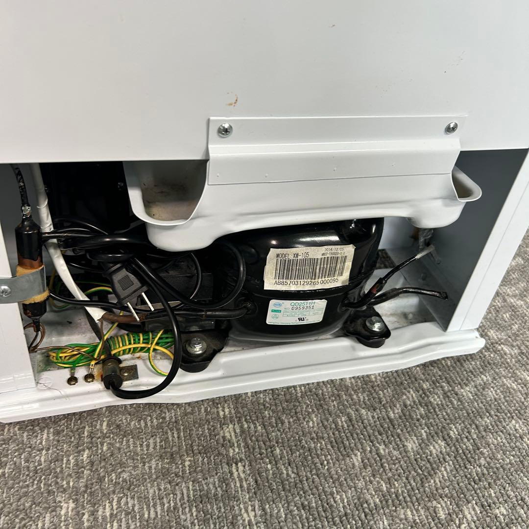 84業務用 冷蔵ショーケース オフィスコンビニ XW-105 左右開き 小型