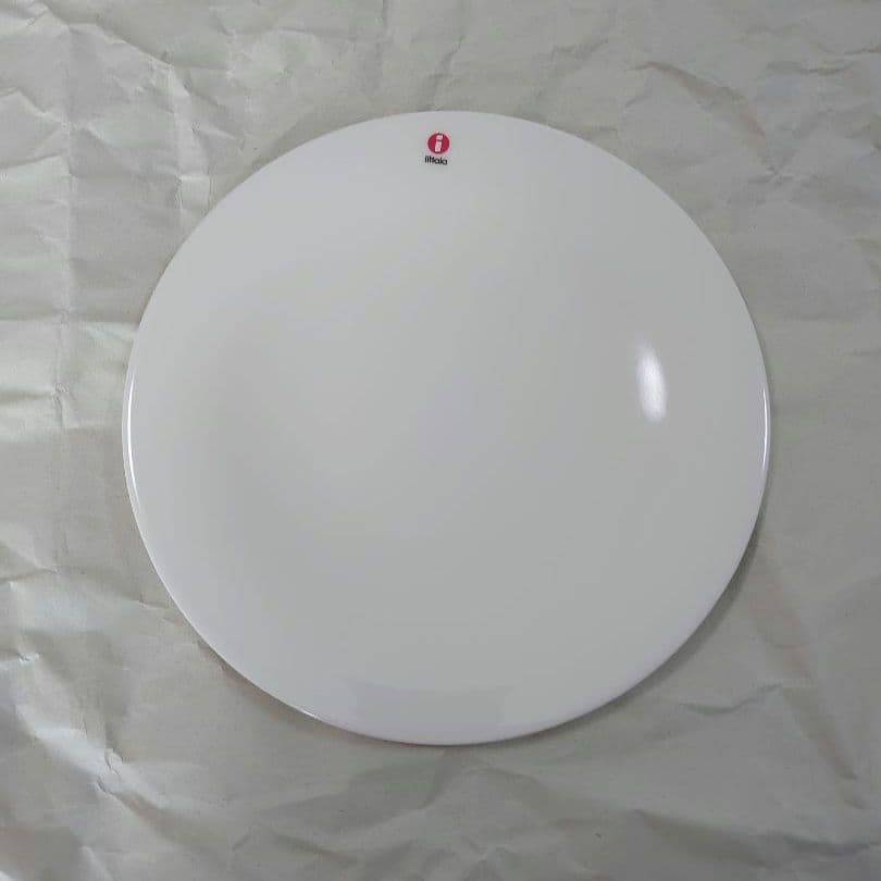 iitala サルヤトン プレート 22cm ホワイト 4枚 未使用品 廃盤