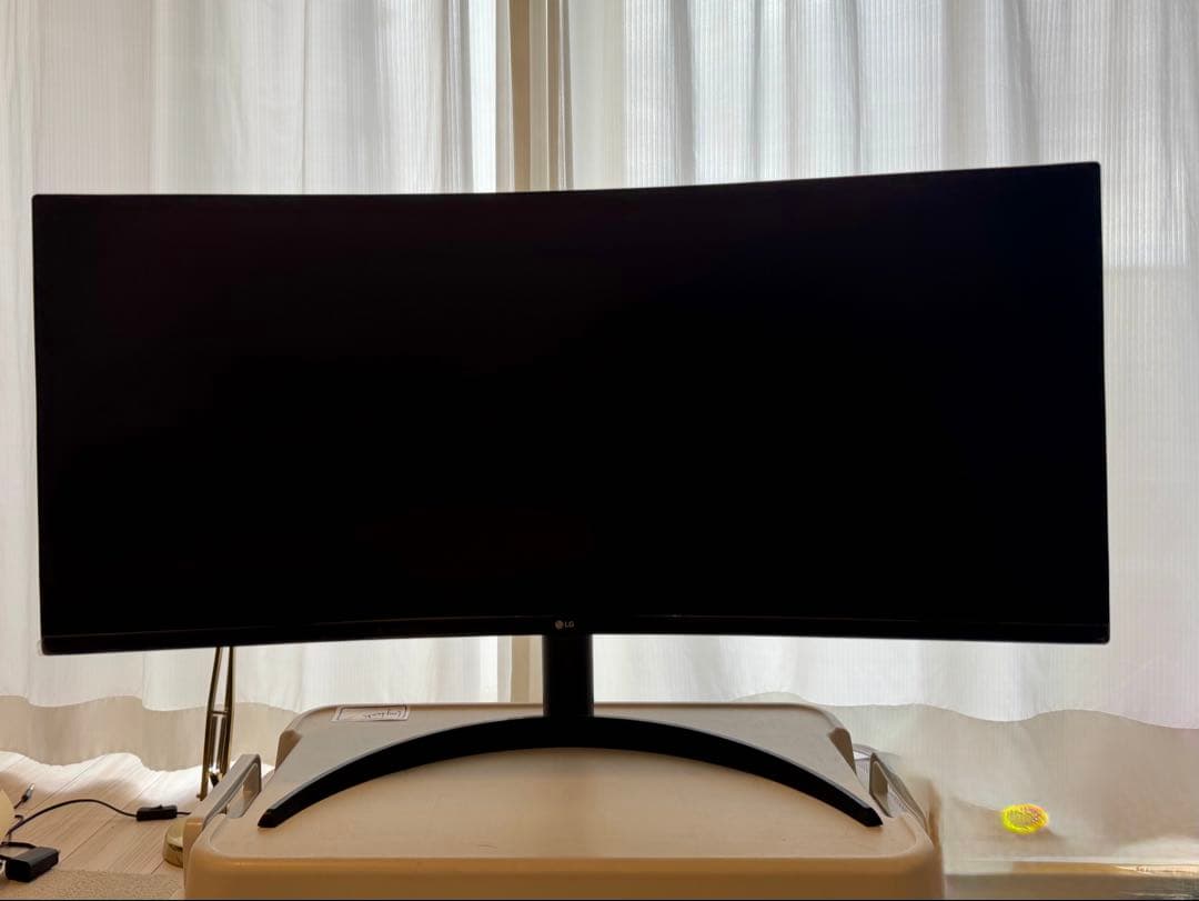 LG 34WP60C-B 34インチ 曲面ウルトラワイドモニター