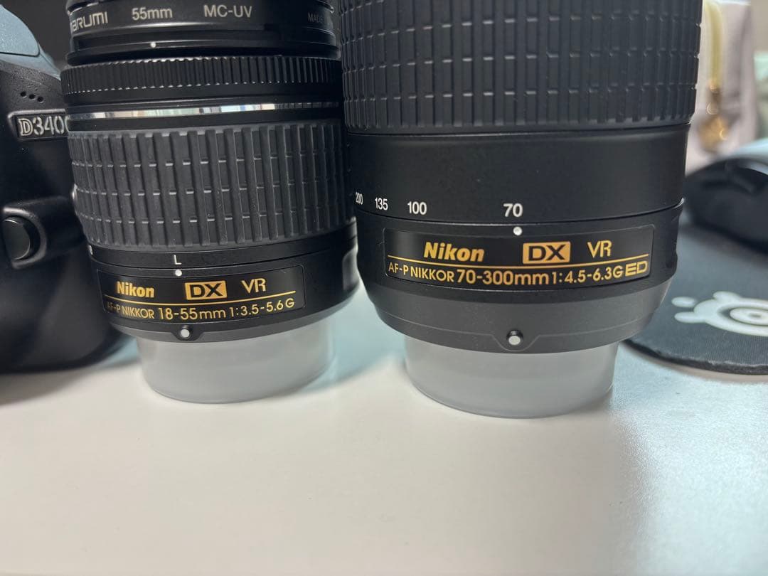 Nikon D3400 デジタル一眼レフ カメラセット カメラバッグ付き