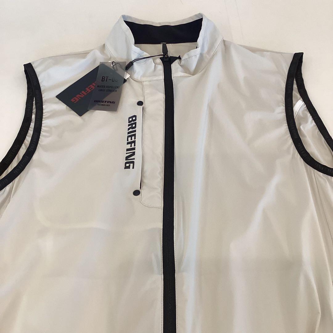 新品　BRIEFING POCKETABLE WIND VEST ベージュ