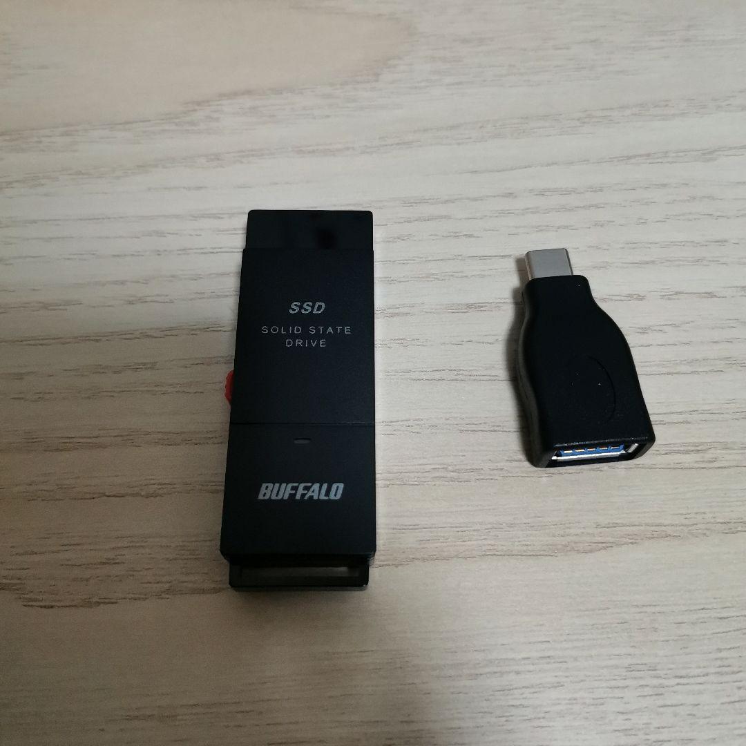 バッファロー 1TBスティックSSD SSD-SCT1.0U3-BA