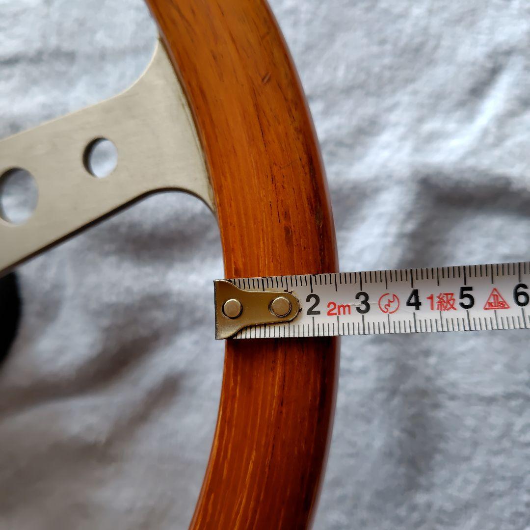 あ*ん様 momo ウッドステアリング ボス付き