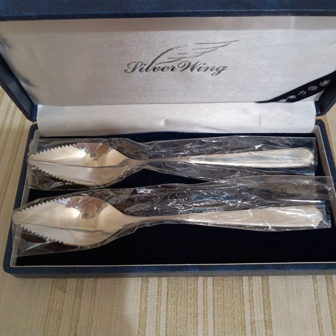 徳力本店 銀製 スプーン 2点セット 新品未使用　50グラム