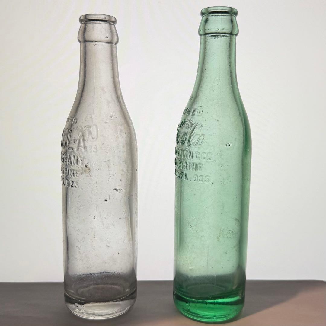C9 秘蔵品　コカコーラ ボトル \"Beddeford MAINE\" 瓶