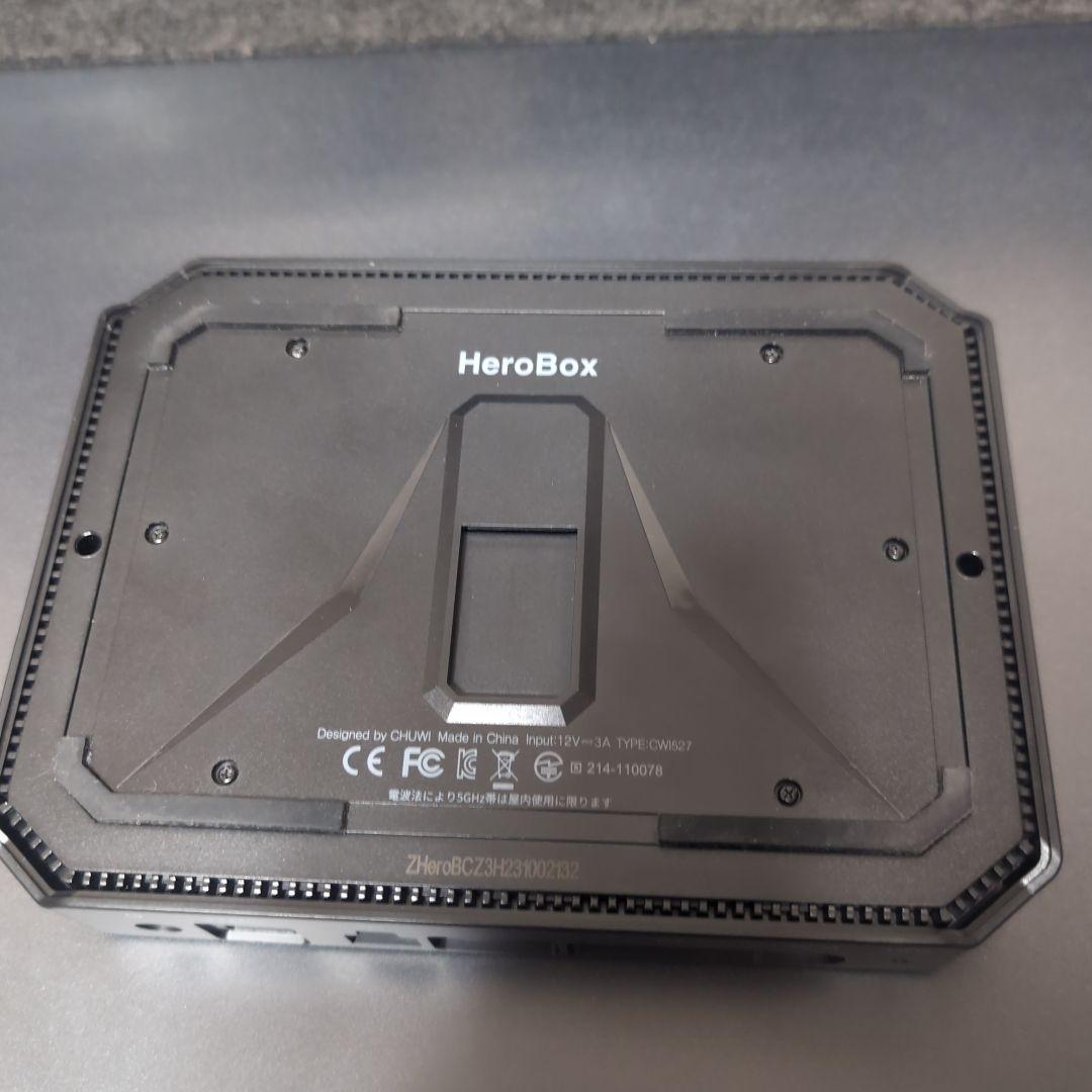 CHUWI HeroBox 2023 Intel N100搭載