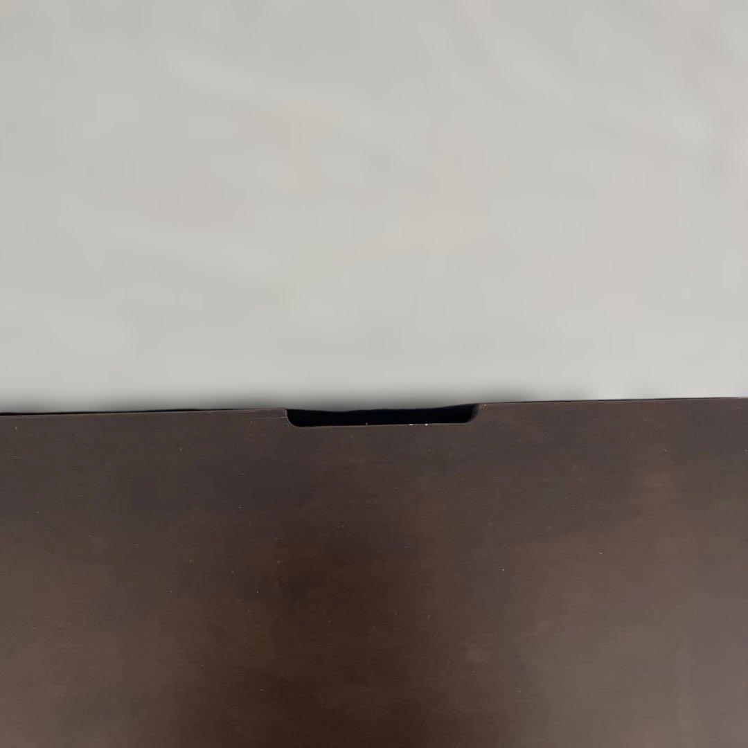 ダークブラウン木製テレビ台