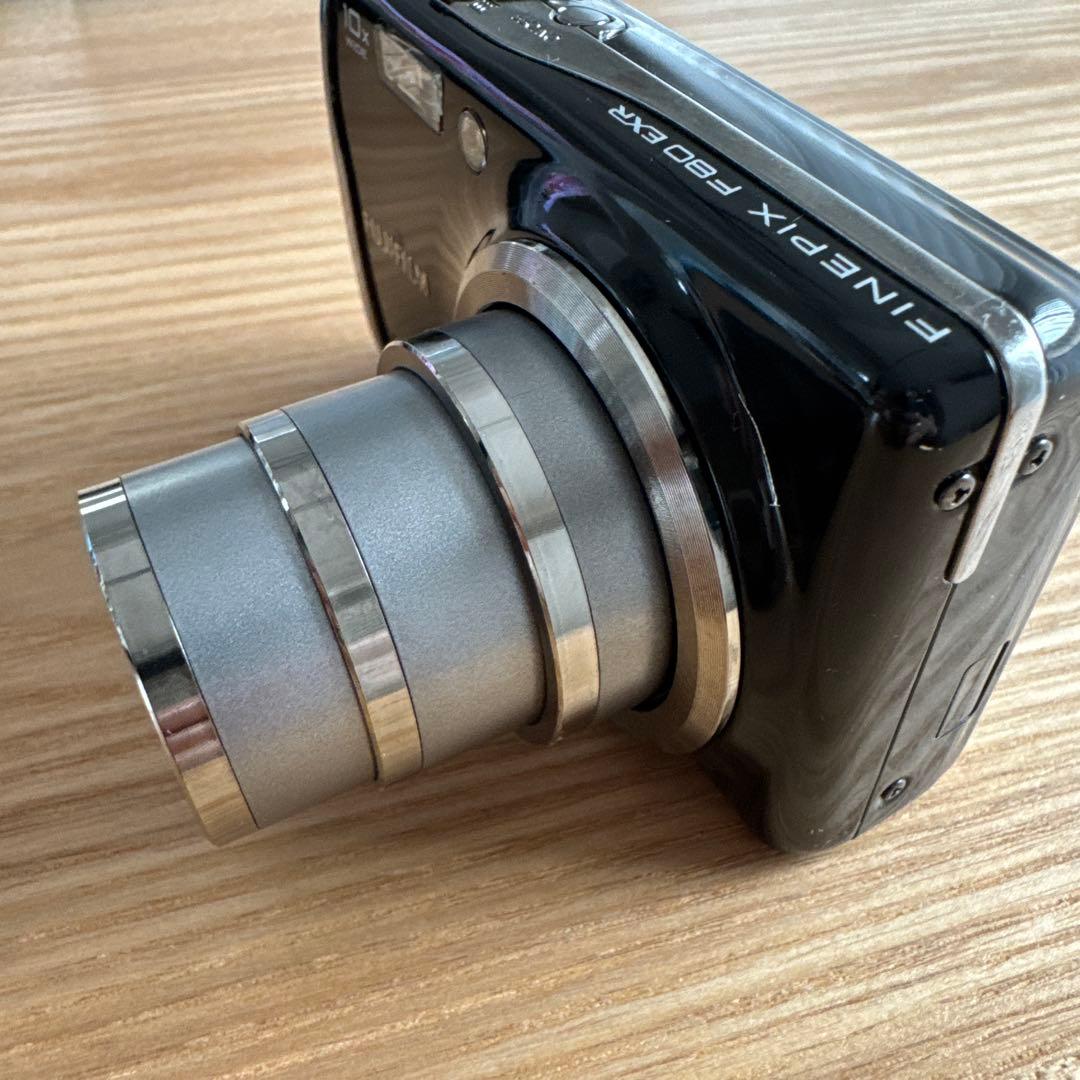 動作品 FUJIFILM FinePix F80EXR デジタルカメラ ブラック