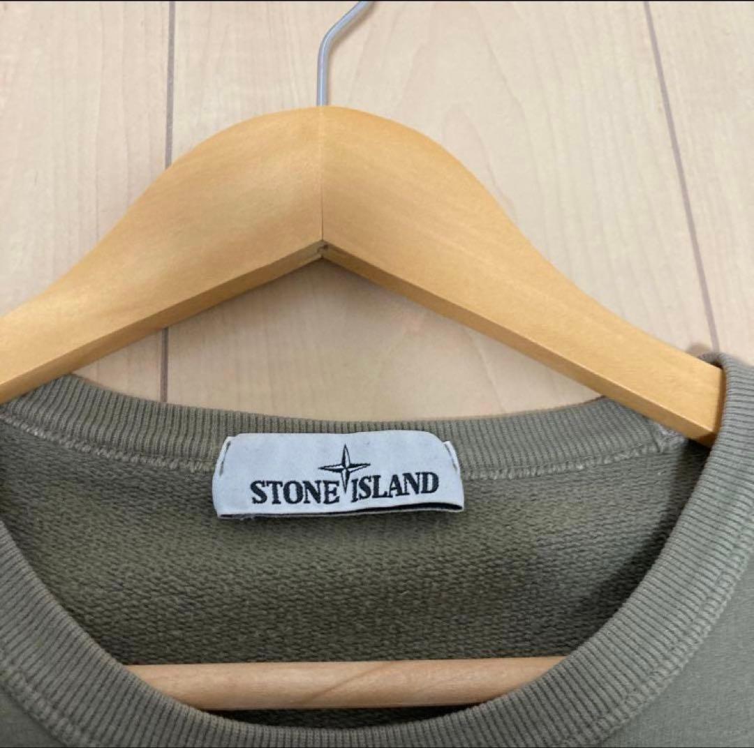 STONE  オリーブグリーン スウェットろん