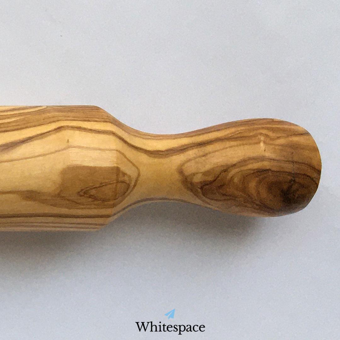 大自然を道具として使う。オリーブウッドで作られためん棒/ローリングピン425新品
