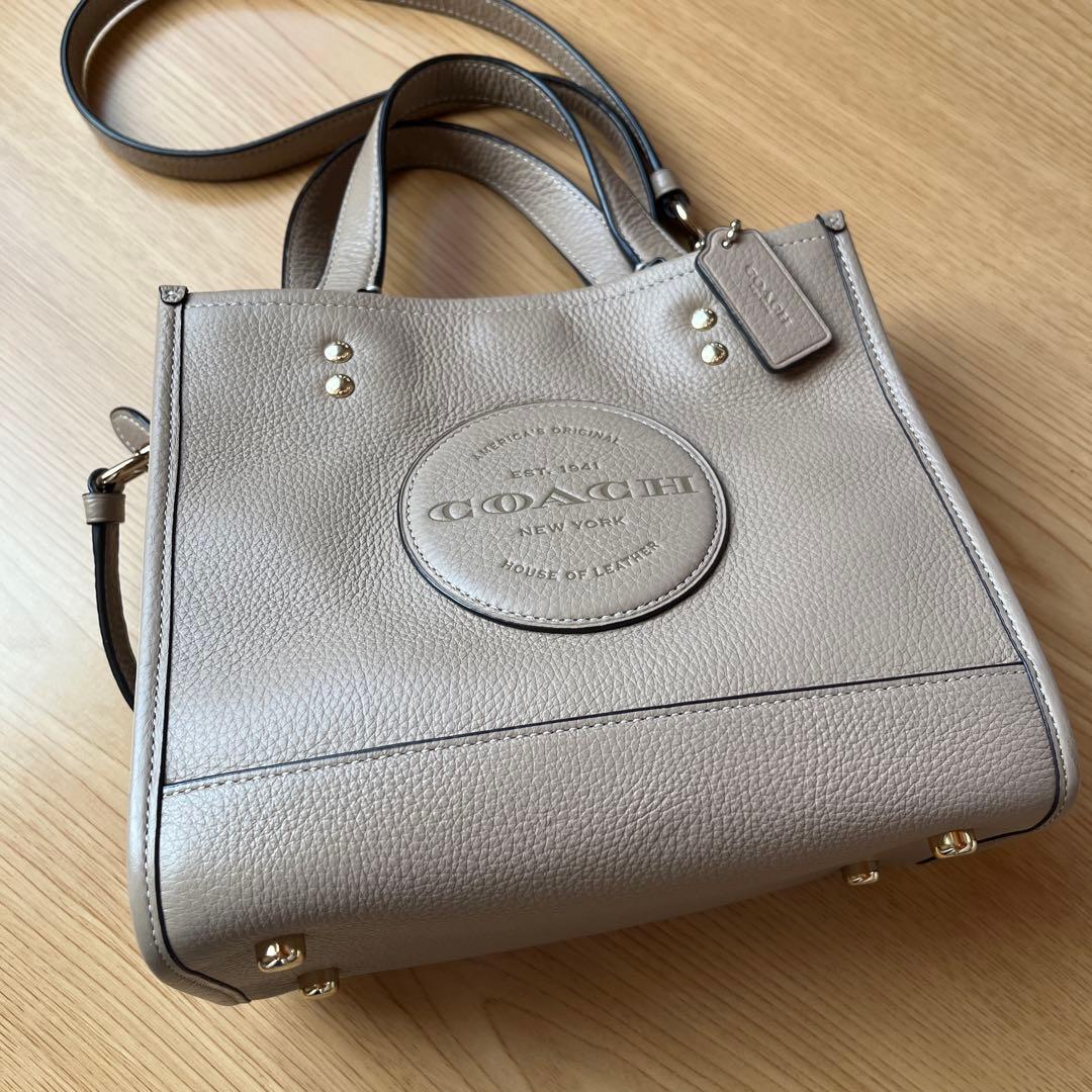 COACH デンプシー トート ショルダーバッグ レザー