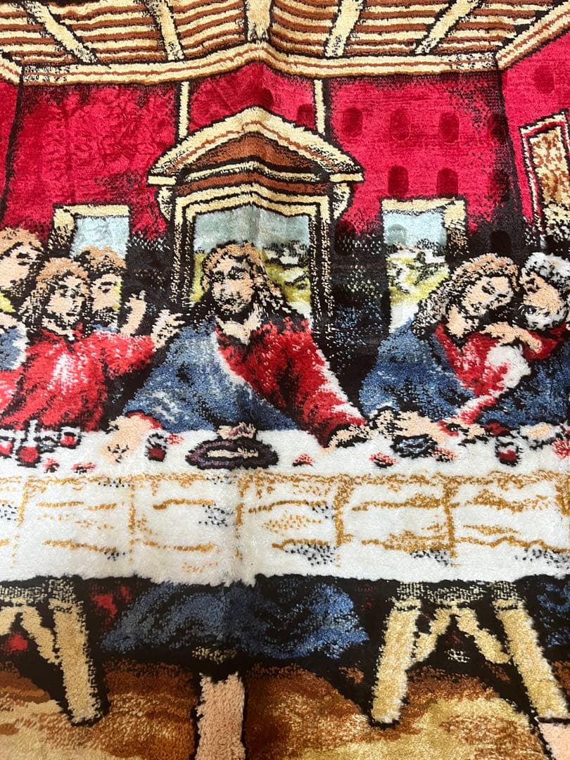 最後の晩餐デザインラグ