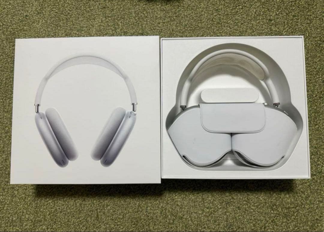 【Apple正規品】【美品】AirPods Max シルバー 美品完備 即日発送