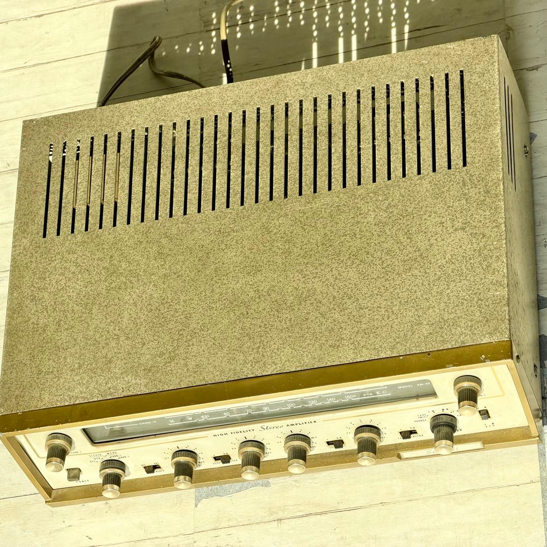 SANSUI「SM-33」'60年代真空管レシーバーアンプ
