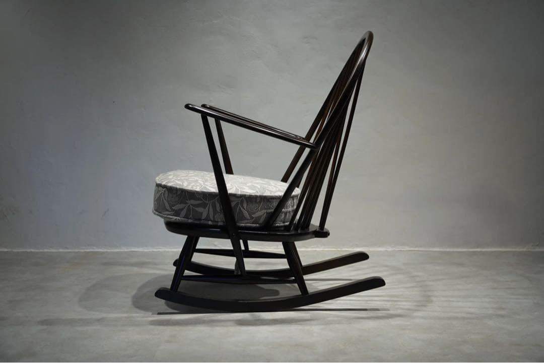 アーコール　ERCOL　グランドファザー　ロッキングチェア　Morris モリス
