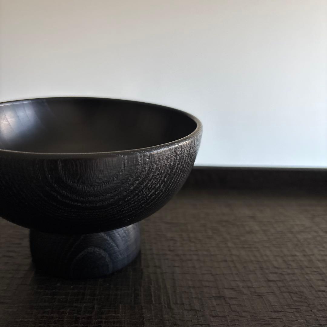 木工作家 豊田豪史さん◻️黒漆汁椀 2点◻️新品未使用