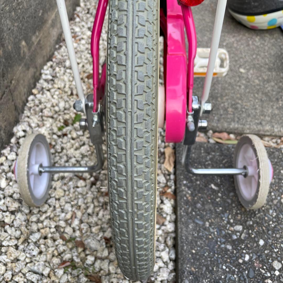 キティちゃん　ハローキティ ブリヂストン　18インチ　自転車　女の子　手渡し限定