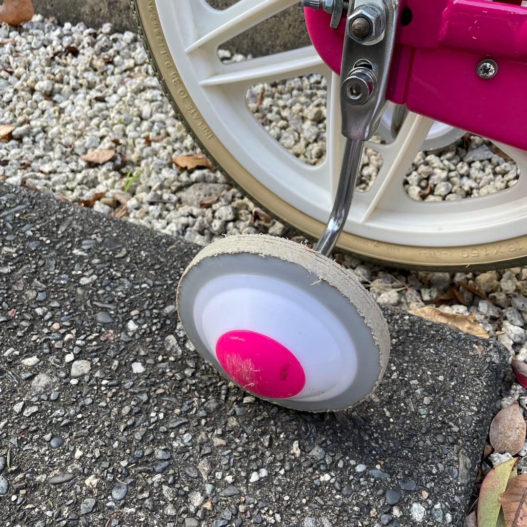 キティちゃん　ハローキティ ブリヂストン　18インチ　自転車　女の子　手渡し限定