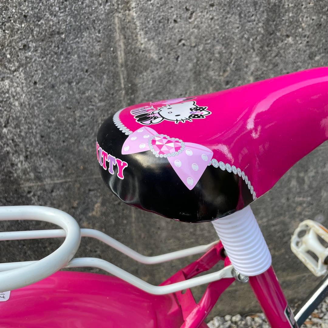 キティちゃん　ハローキティ ブリヂストン　18インチ　自転車　女の子　手渡し限定