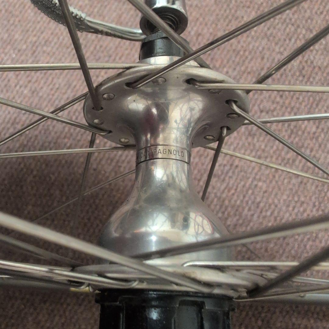 チューブラーホイール　カンパニョーロハブ