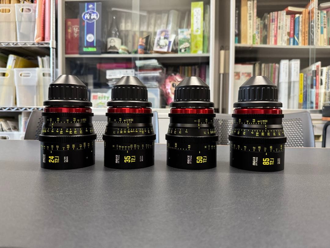 Meike FF Prime 4本セット PLマウント