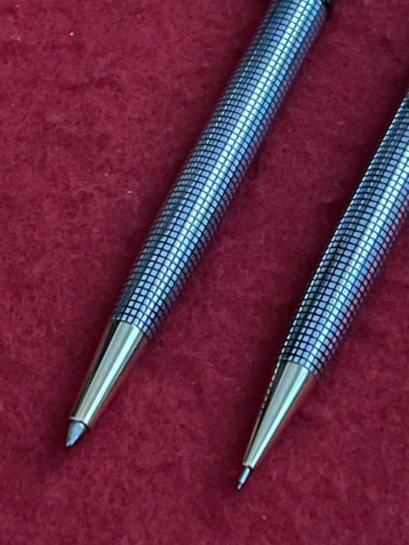 パーカーインシグニアボールペン&シャープペンシル❗️スターリングシルバー‼️ケース入