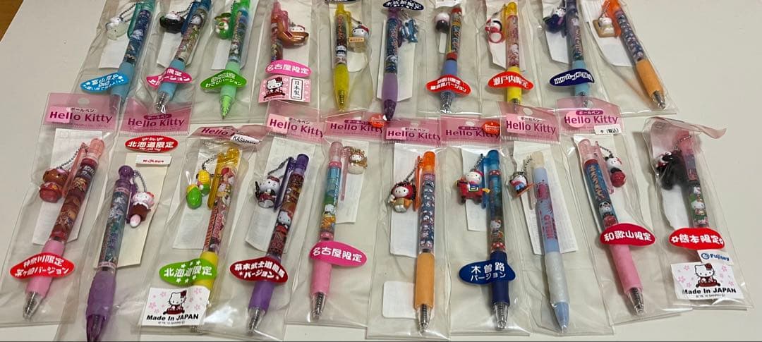 【激レア/未開封】ご当地キティボールペン シャープペン20本まとめ 上野パンダ等