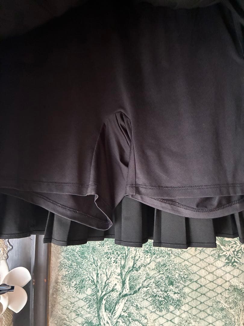 WAAC ブラック プリーツスカート