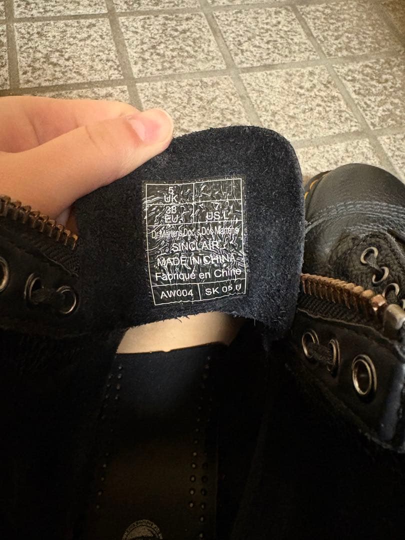 【nyan】Dr. Martens Sinclair UK5 シンクレア