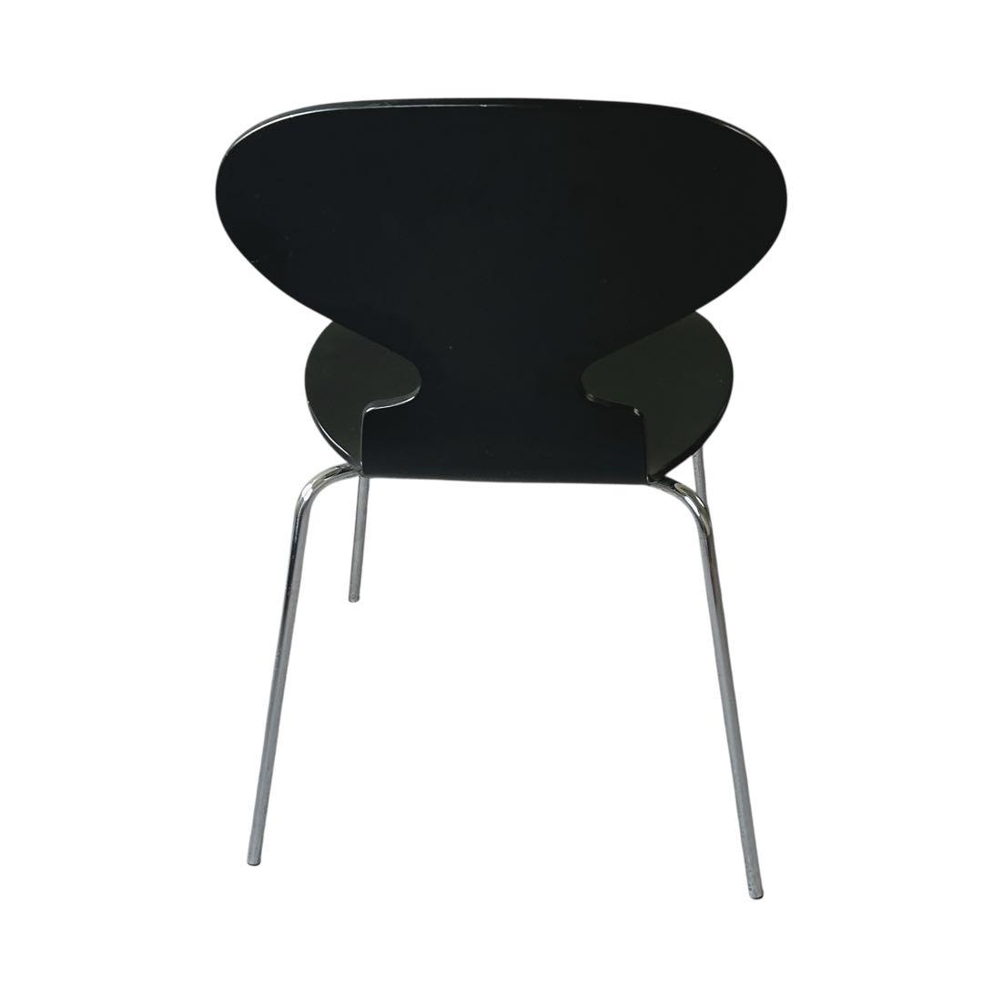 美品　ヤマギワ ダイニングチェア 黒　YAMAGIWA チェア